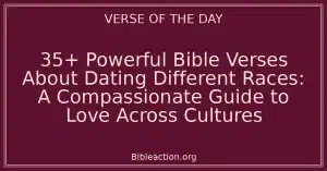 35+ Powerful Bible Verses About Dating Different Races: A Compassionate Guide to Love Across Cultures