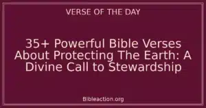35+ Powerful Bible Verses About Protecting The Earth: A Divine Call to Stewardship
